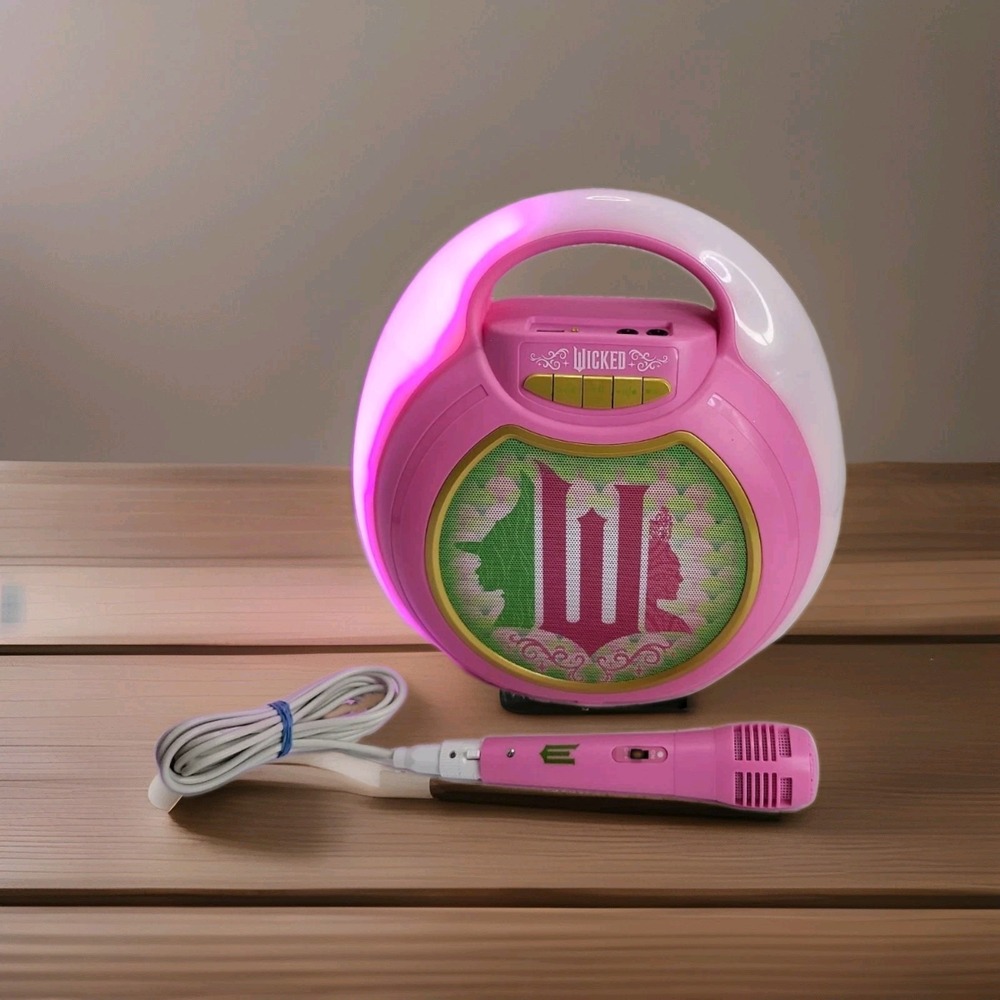 Wicked Bluetooth MP3 Karaoke with Light Show Toy